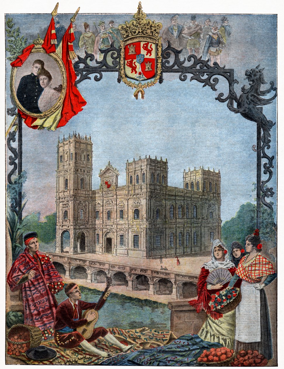Wereldtentoonstelling van Parijs door . .