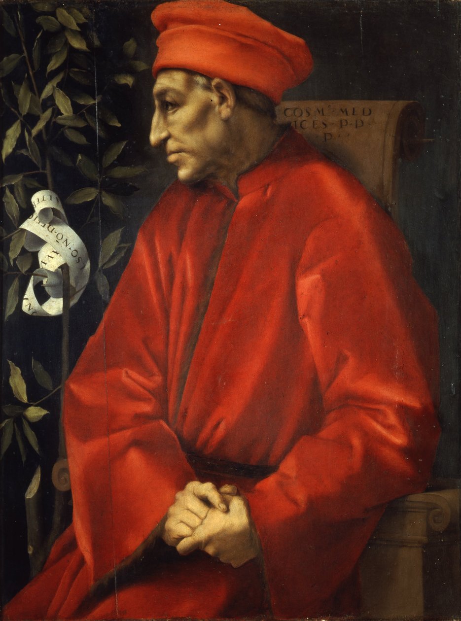 Portret van Cosimo de Oude door Pontormo