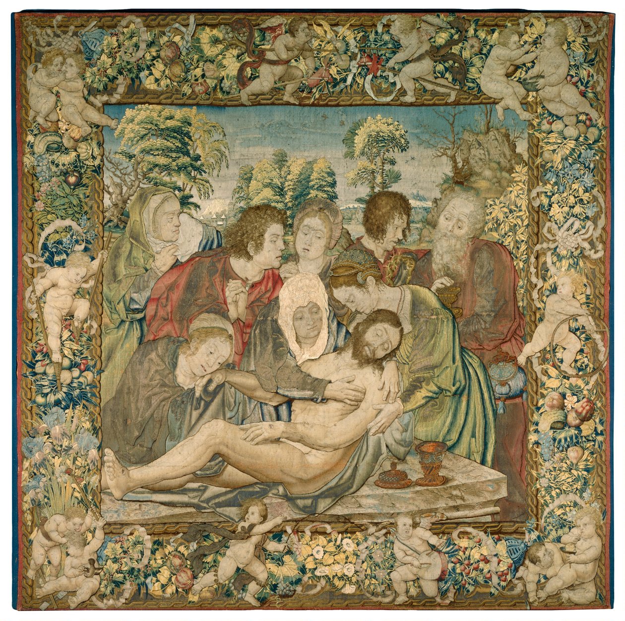 De Graflegging door after Bernard van Orley