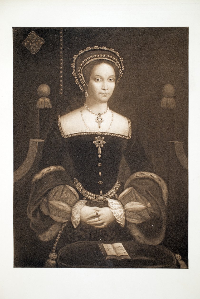 Prinses Mary, later koningin Mary I, ca. 1537, uitgegeven 1902 door after English School
