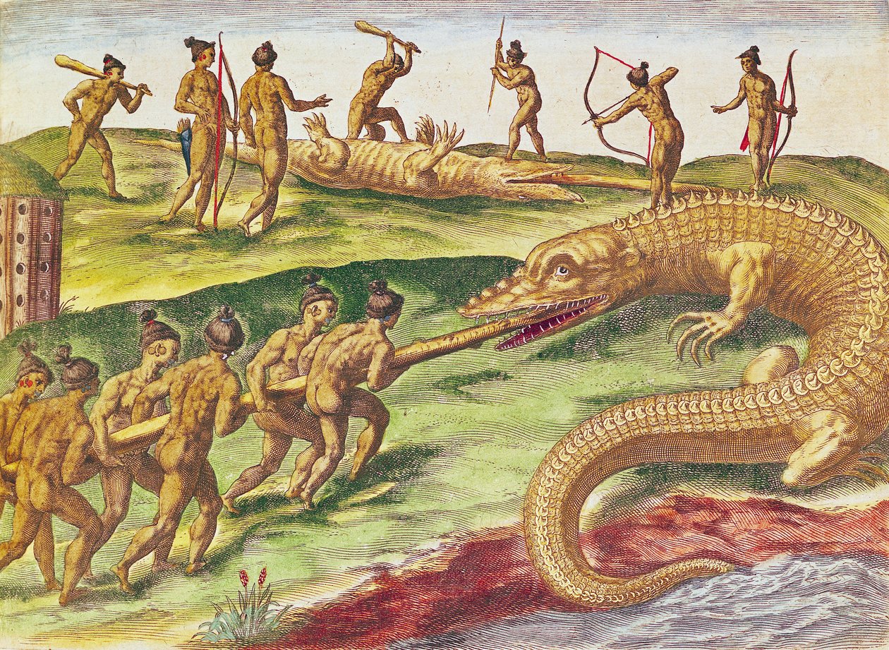 Krokodillenjacht, uit 
