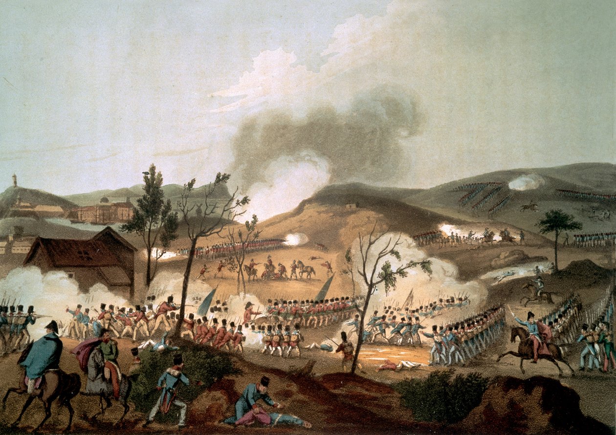 Slag bij Corunna, 17 januari 1809 door after William Heath