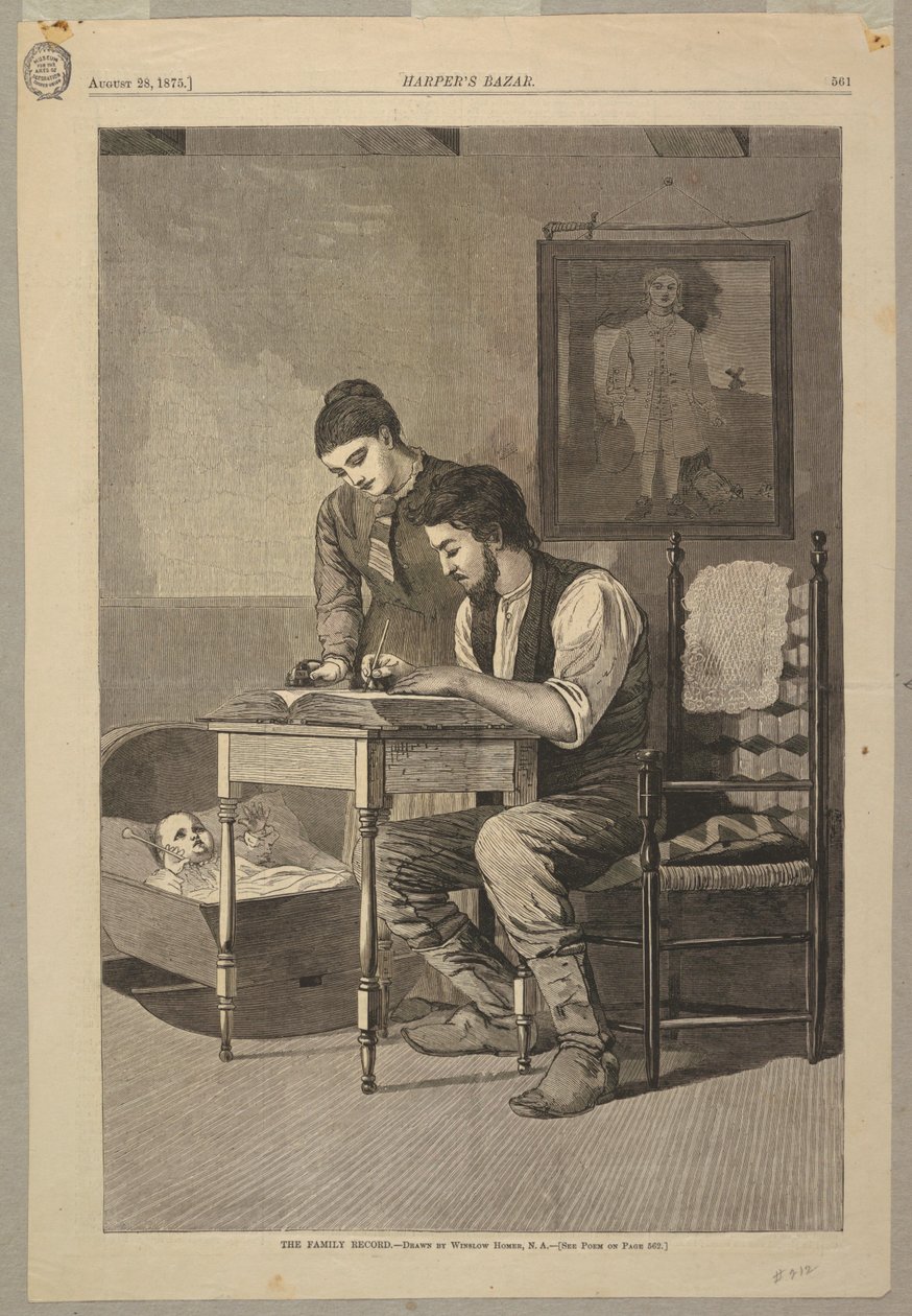 Het familiearchief door Winslow Homer