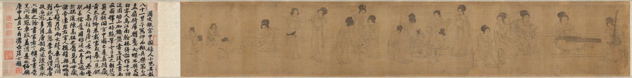 In het Paleis door after a work attributed to Zhou Wenju