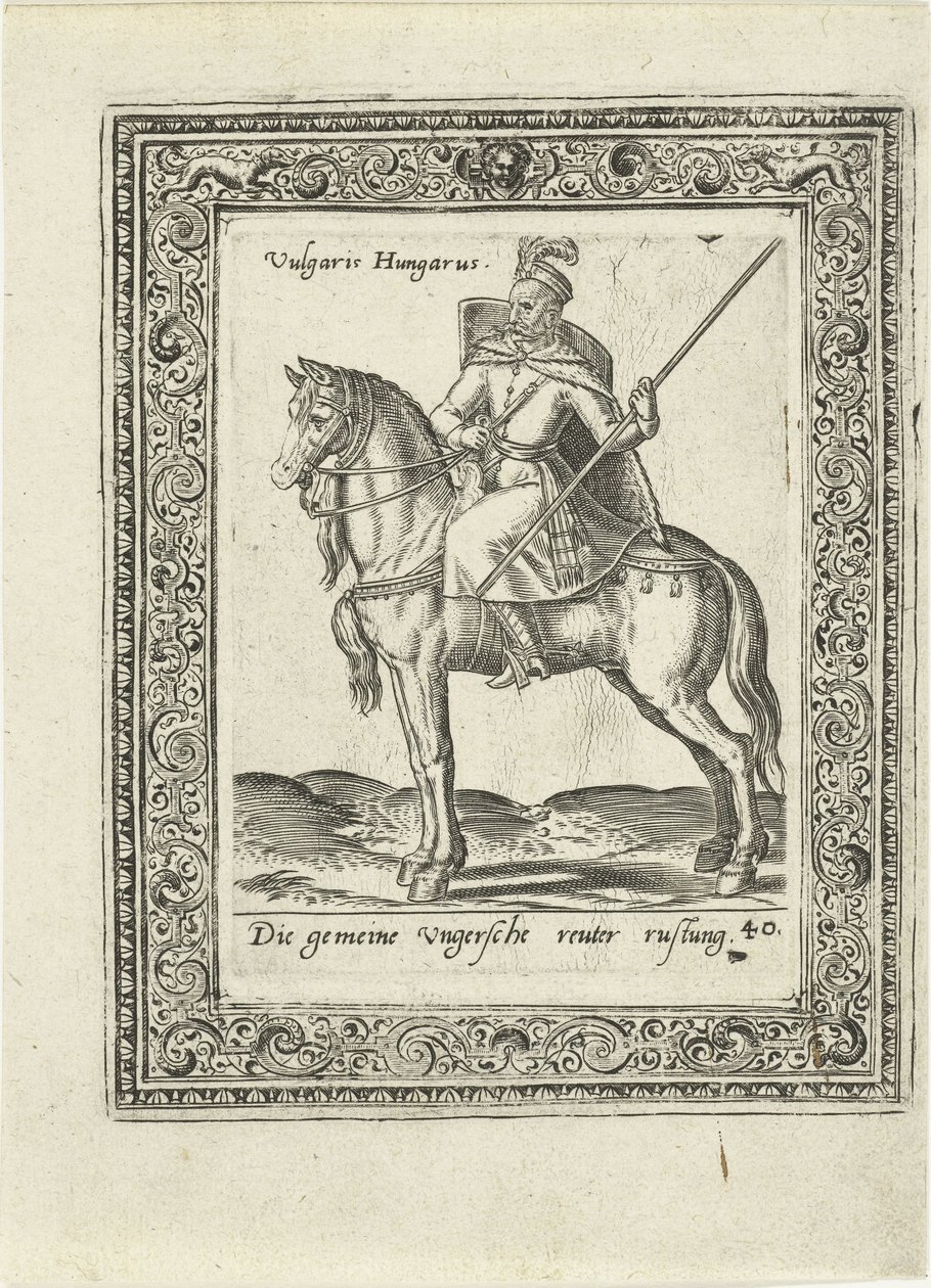 Hongaarse ruiter door anonymous (possibly)