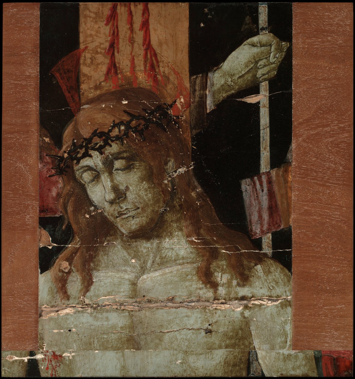 Christus als de Man van Smarten door anonymous 