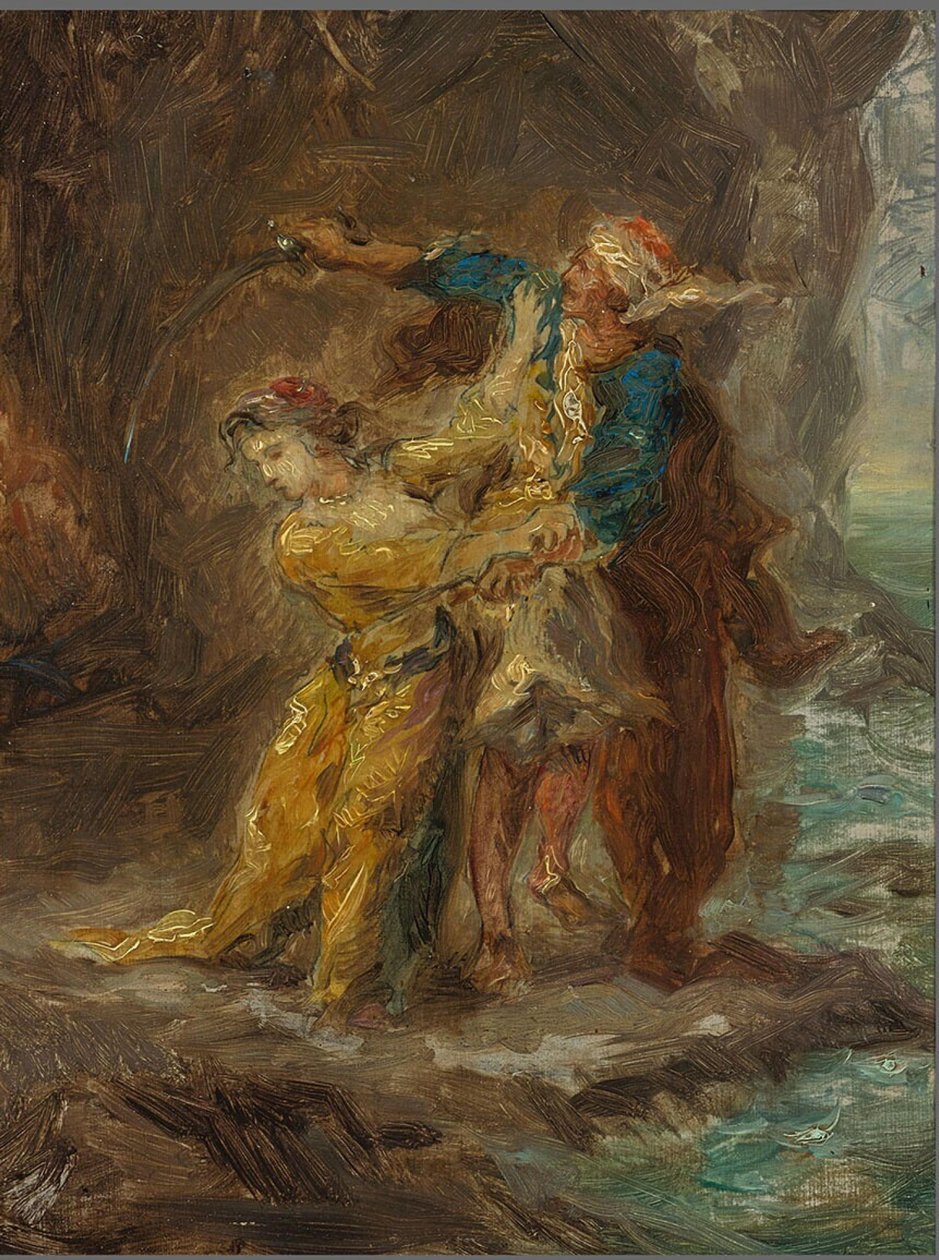 Dutch: De bruid van Abydos The Bride of Abydos door anonymous 
