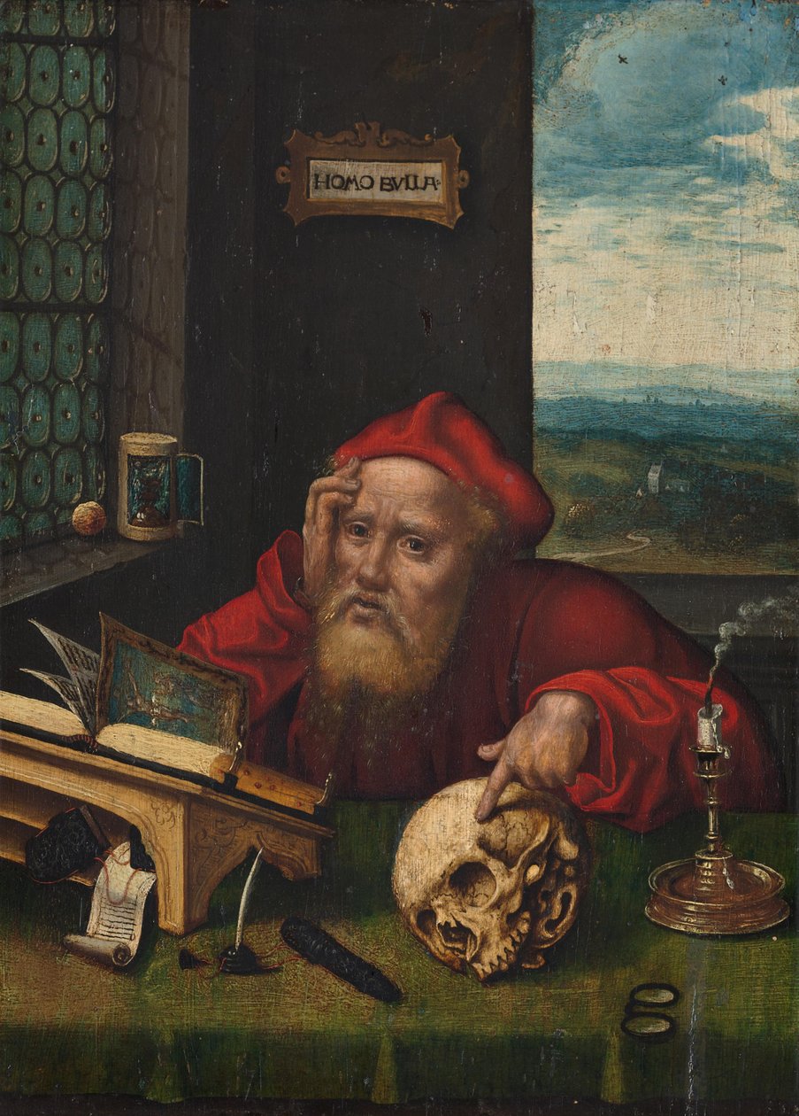 Dutch: H. Hieronymus in zijn studeervertrek Saint Jerome in his study door anonymous 