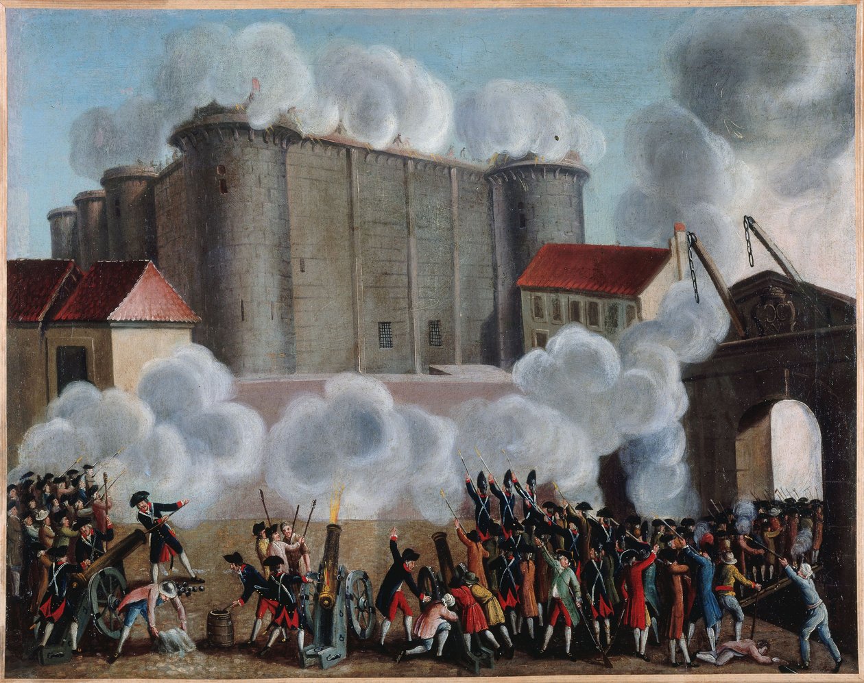 Frans: Prise de la Bastille, 14 juli 1789 (P804) door anonymous 