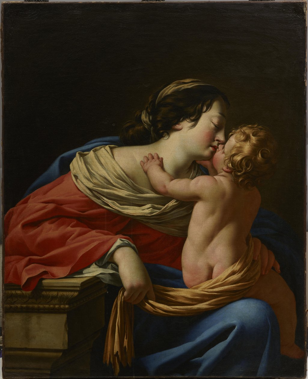 Madonna met kind door anonymous 