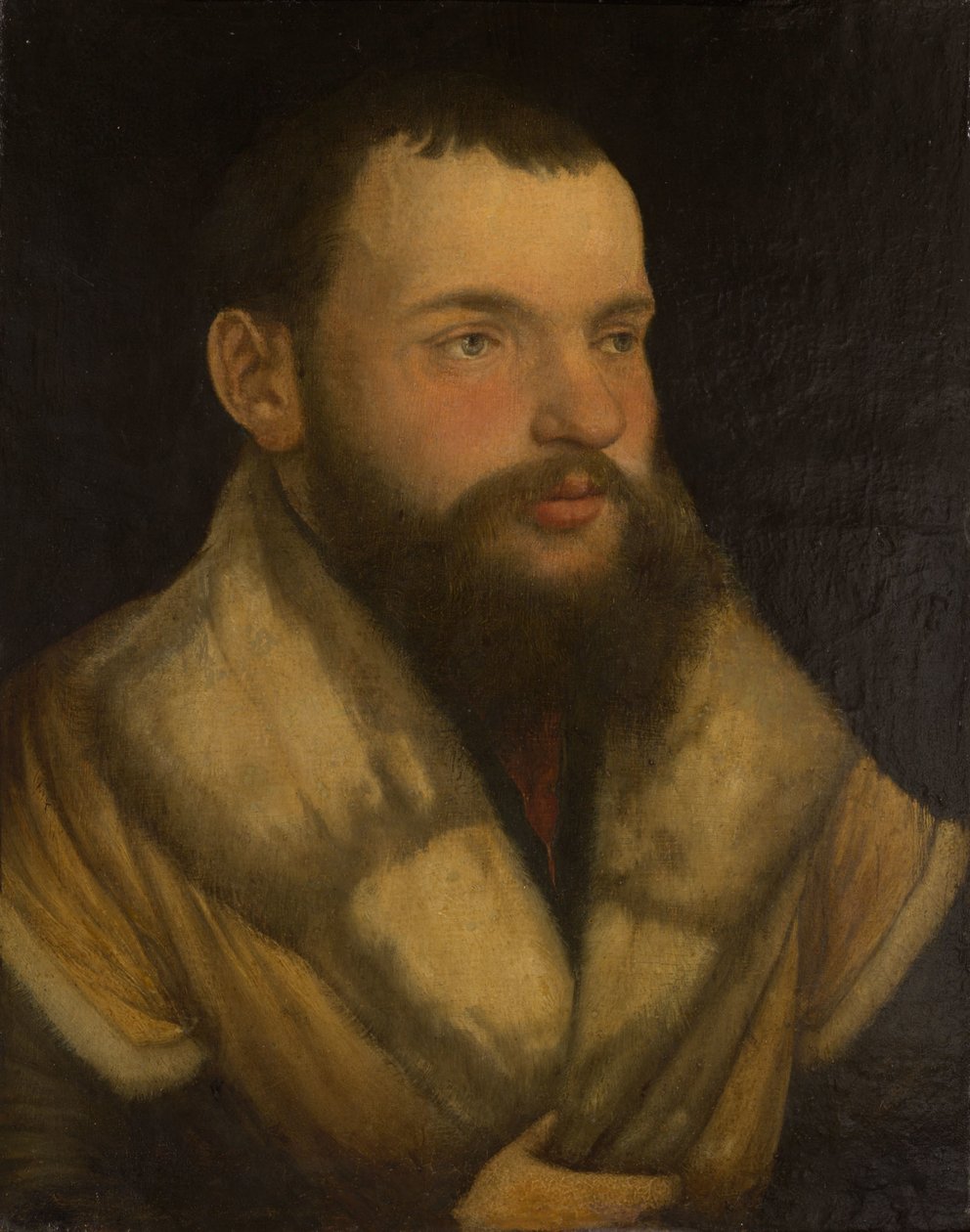 Portret van een man door anonymous 