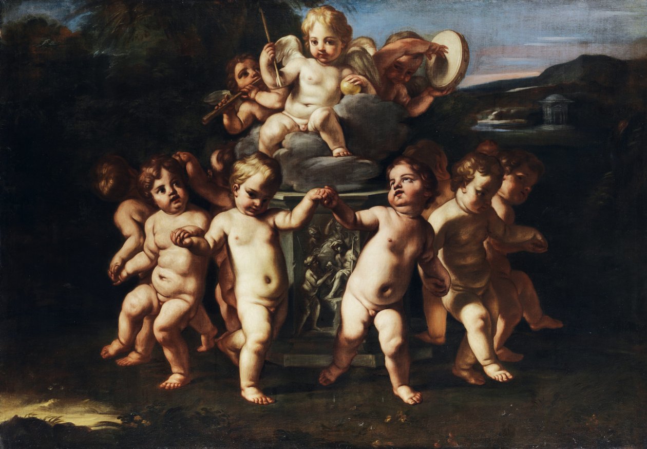 De triomf van Amor door attributed to Carlo Cignani