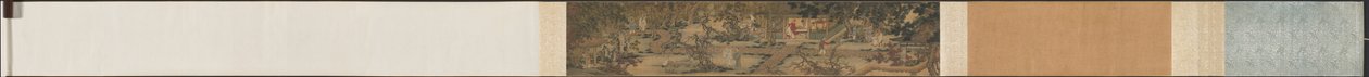 De Negen Ouderen van de Geurige Berg door attributed to Xie Huan