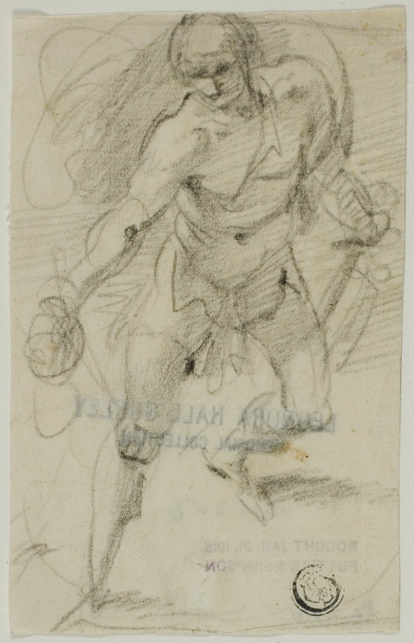 David met het hoofd van Goliath door called Cavaliere d