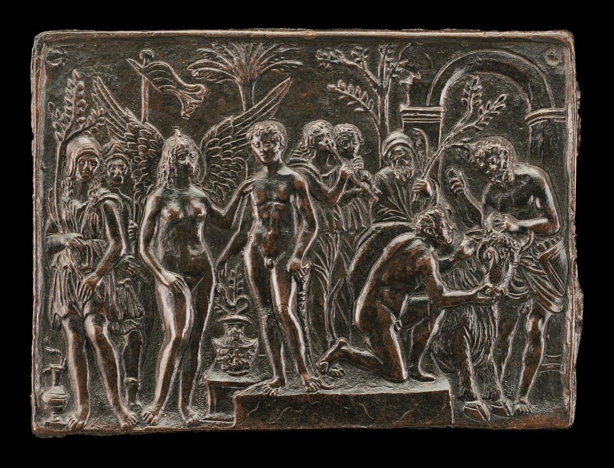 De triomf van een held door called Riccio Andrea Briosco