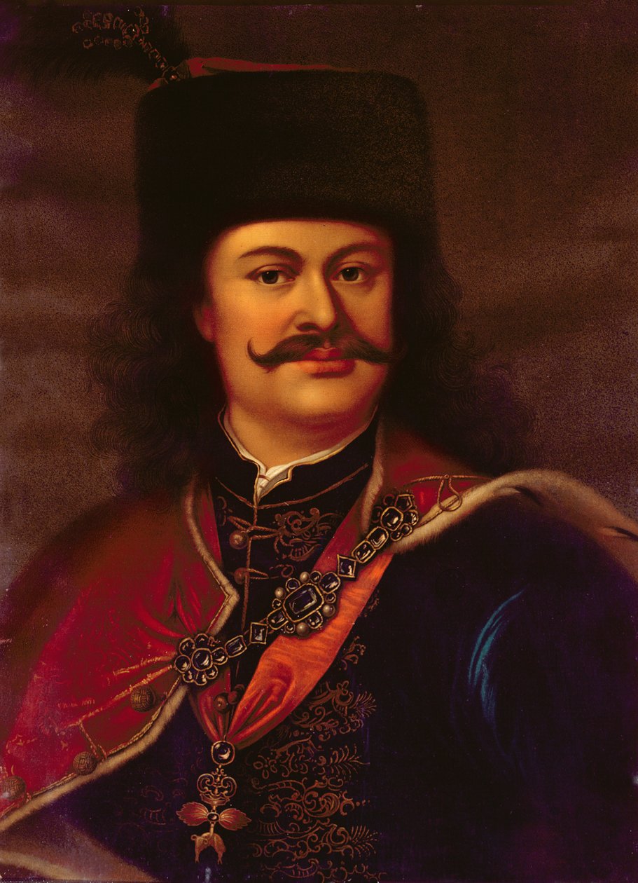 Prins Ferenc Rakoczi II door Ádam Mányoki