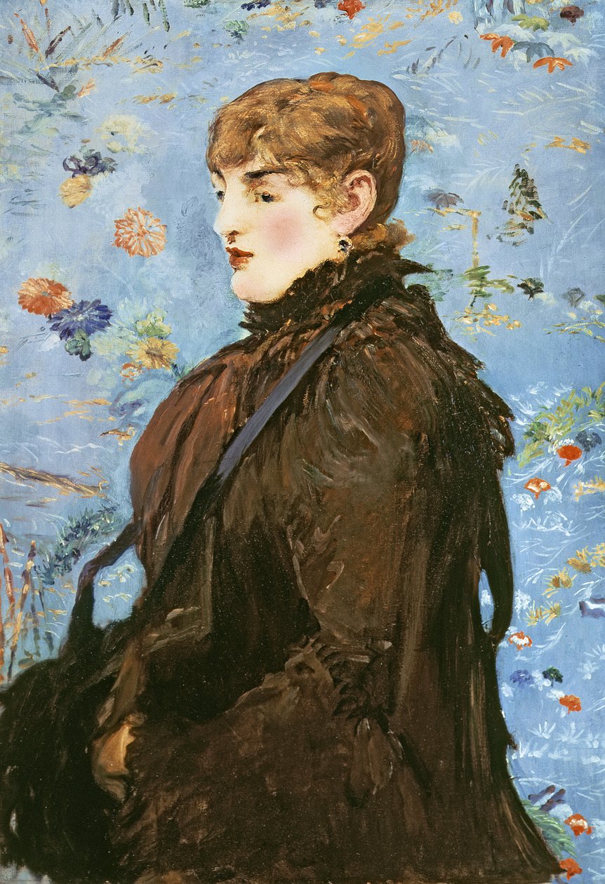 Herfst (Mery Laurent), 1882 door Édouard Manet