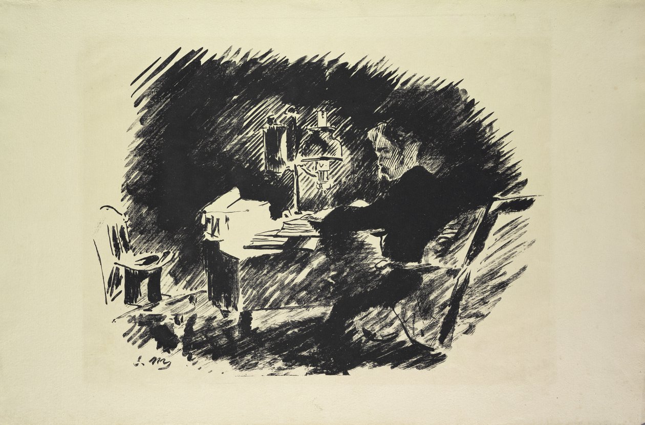 Le Corbeau (De Raaf), 1875 door Édouard Manet