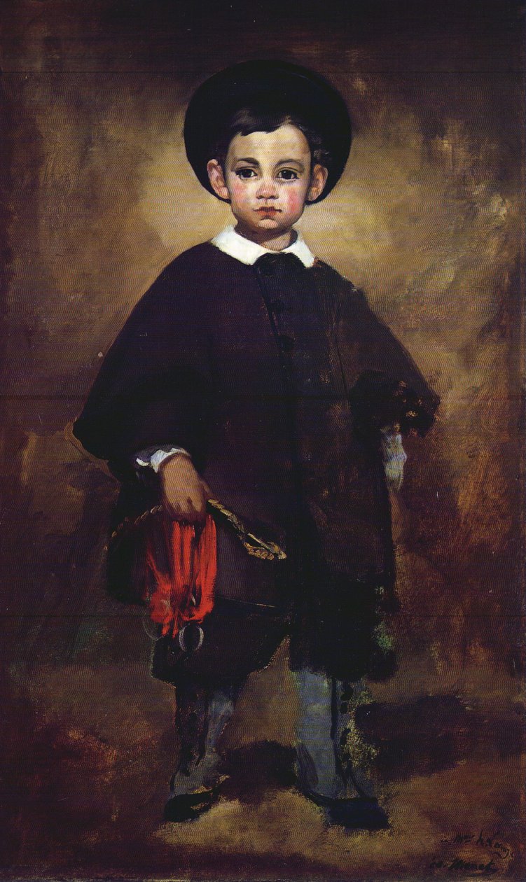 De kleine Lange door Édouard Manet