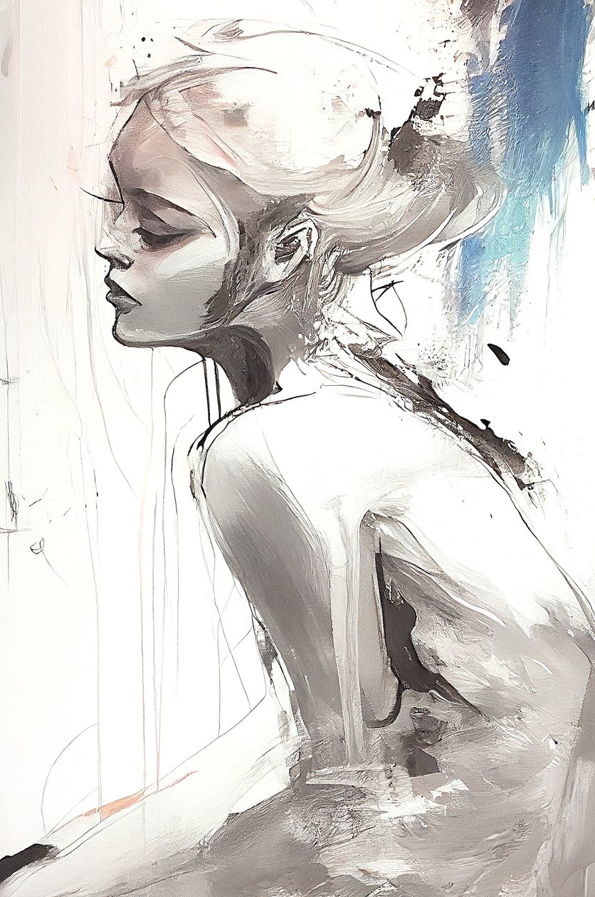 Vrouw, modern romantisme door F. Abderrahim
