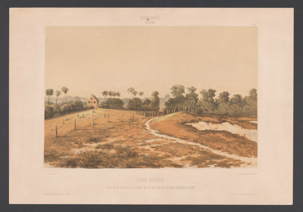 Jodensavanne door jonkheer Jacob Eduard van Heemskerck