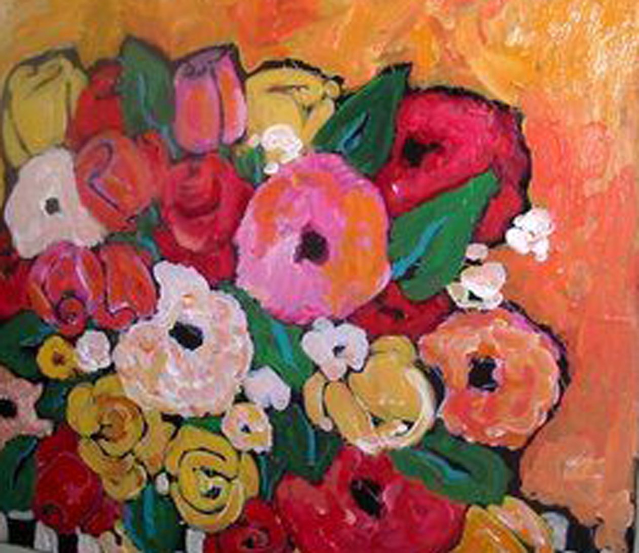 Zomerse bloemen door linda arthurs