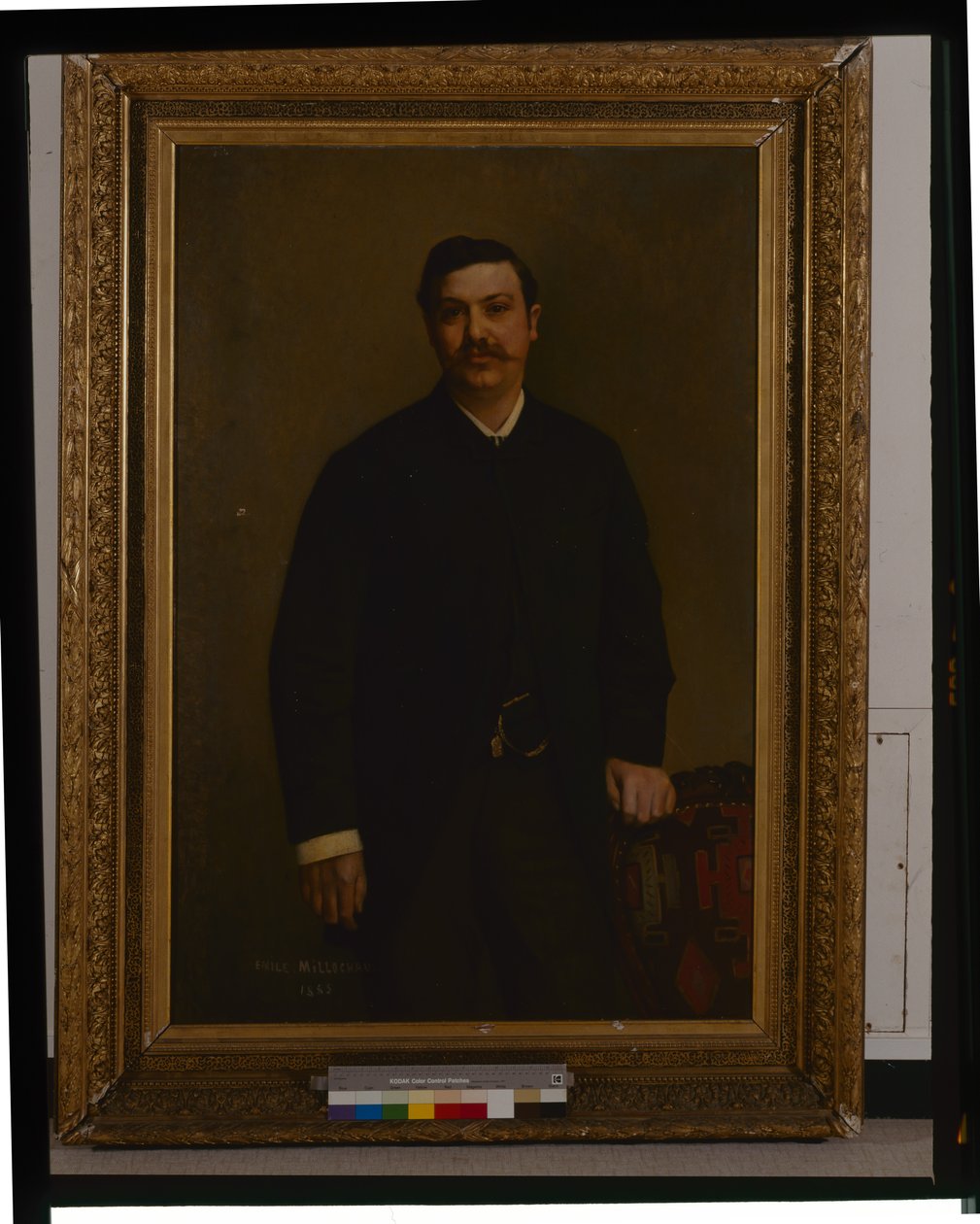 Portret van Charles Baratoux door musée d de Saint Brieuc