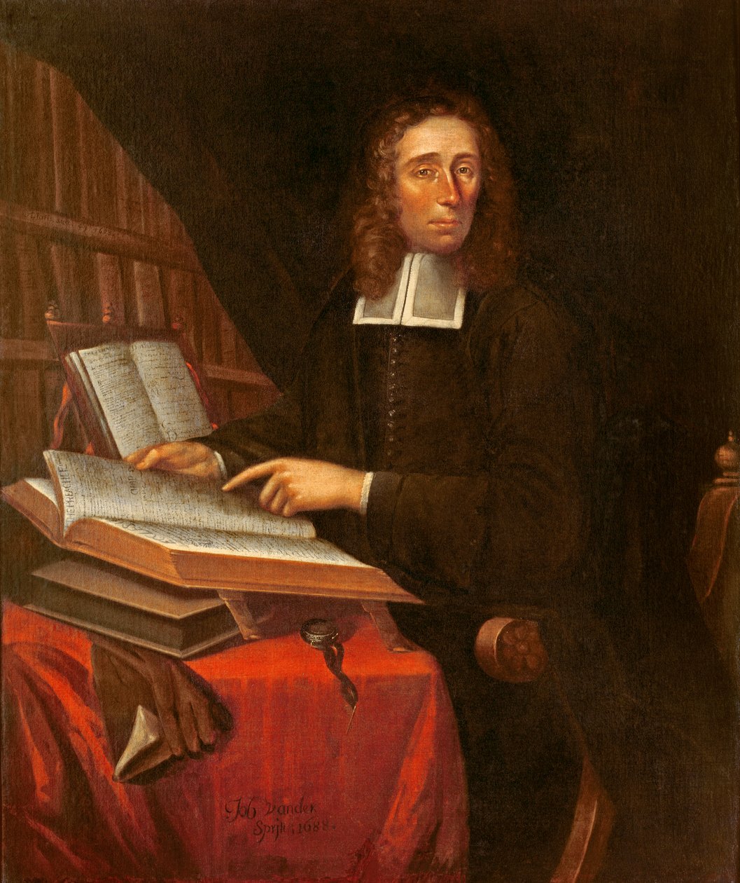 Increase Mather, 1688 door Jan van der Spriet or Spriett