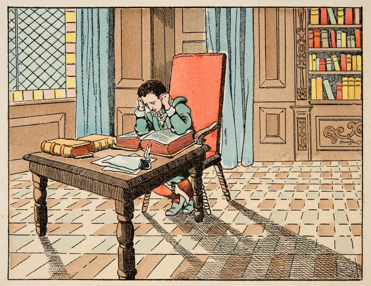 Illustratie uit het boek 