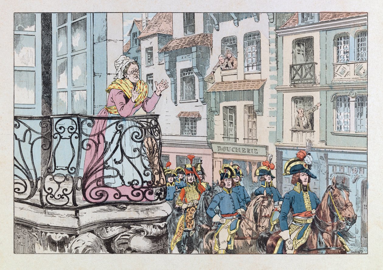 Jacques Marie Gaston Onfray de Breville genaamd JOB (1858 - 1931); Illustratie uit het boek 