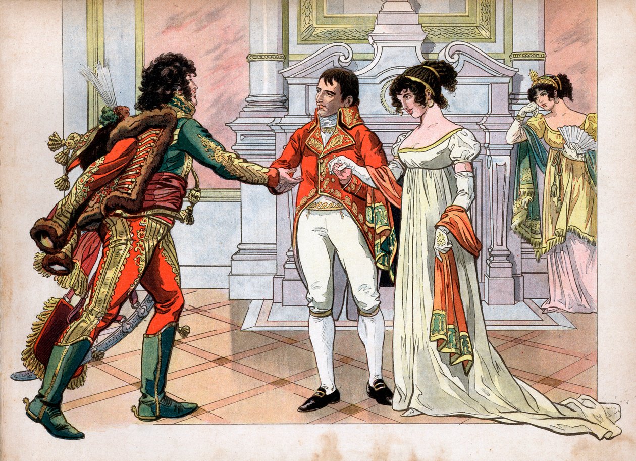 De eerste consul Napoleon I Bonaparte door pseudonym for Onfray de Breville Job
