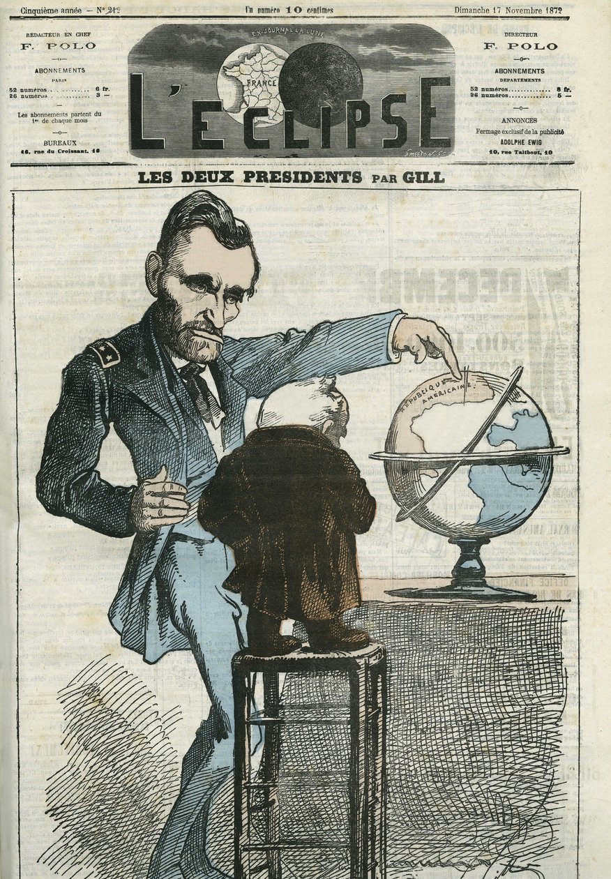 De twee presidenten, Ulysses Simpson Grant door pseudonym for Onfray de Breville Job