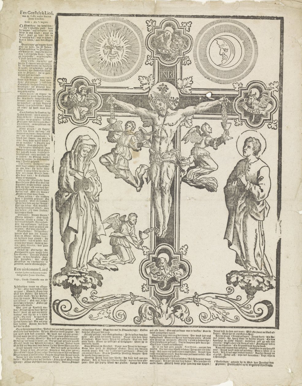 Een geestelijk lied, van de Passie onzes Heeren Jezus Christus door weduwe Jacobus van Egmont