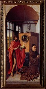 Sint Jan de Doper en de Franciscaanse broeder Henri de Werl