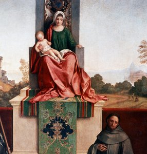 Madonna en Kind tussen Sint Nicasius en Sint Franciscus, ook bekend als Castelfranco Madonna