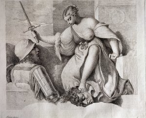 Salome met het hoofd van Johannes de Doper (Tiziano Dipinse)