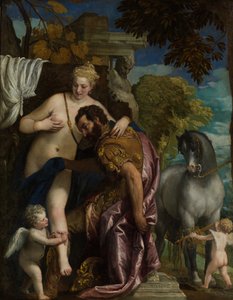 Mars en Venus verenigd door liefde, c.1570