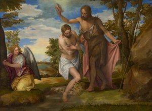 De Doop van Christus door Veronese