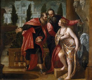 Suzanne en de ouderlingen door Veronese