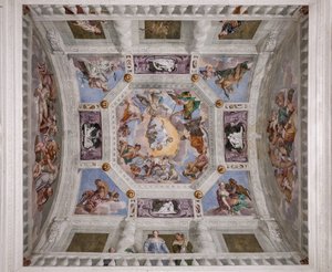 De Olympus, gewelf van de Hal van Olympus door Veronese
