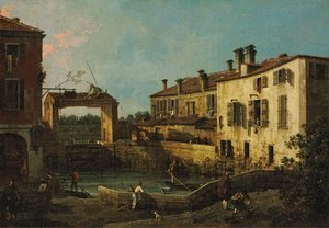 De sluis bij Dolo