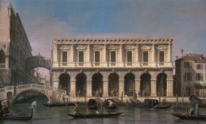 De Brug der Zuchten door Canaletto