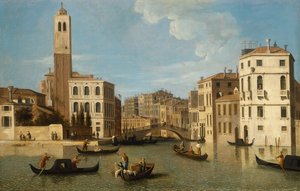 De Ingang van de Canareggio, Venetië