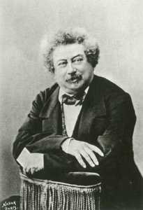 Portret van Alexandre Dumas door (1820 1910) Nadar