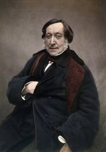 Gioachino (Antonio) Rossini (1792-1868) Italiaanse componist. naar een foto van Nadar door Nadar