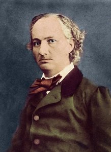 Portret van Charles Baudelaire (Parijs) door Nadar