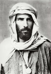 Portret van Savorgnan de Brazza, circa 1889, foto door Nadar. door Nadar
