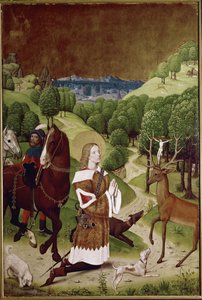 St Hubertus bekering door (active c.1463 c.1490) Master of Wilten