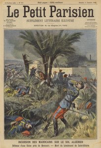 Inval door Marokkanen in Algerije