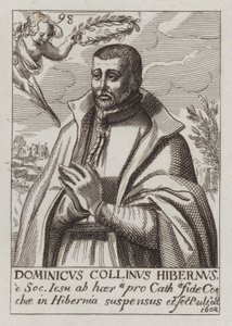 Dominic Collins, Ierse jezuïet en katholieke martelaar (gravure) door (after) English School
